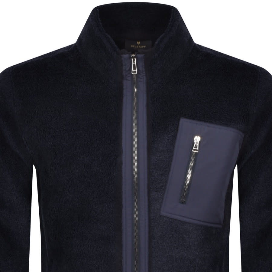 Alternative Image for ProductBelstaff Herne Pile Fleece Sweatshirt Navy2